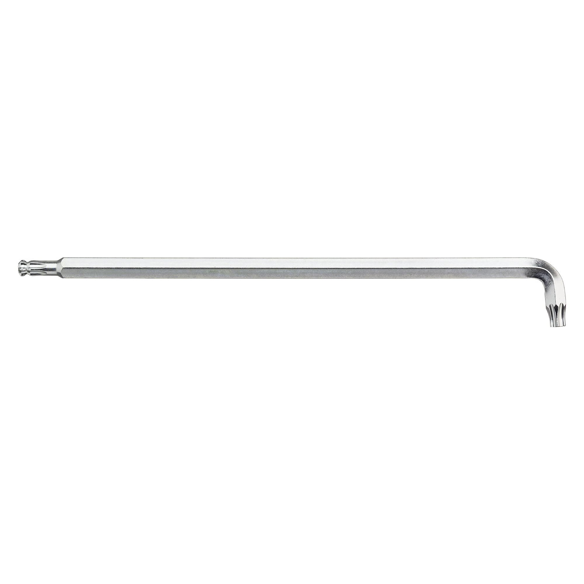 Wiha Stiftschlüssel Torx Kugelkopf mit kurzem Schenkel, titansilber (40968)