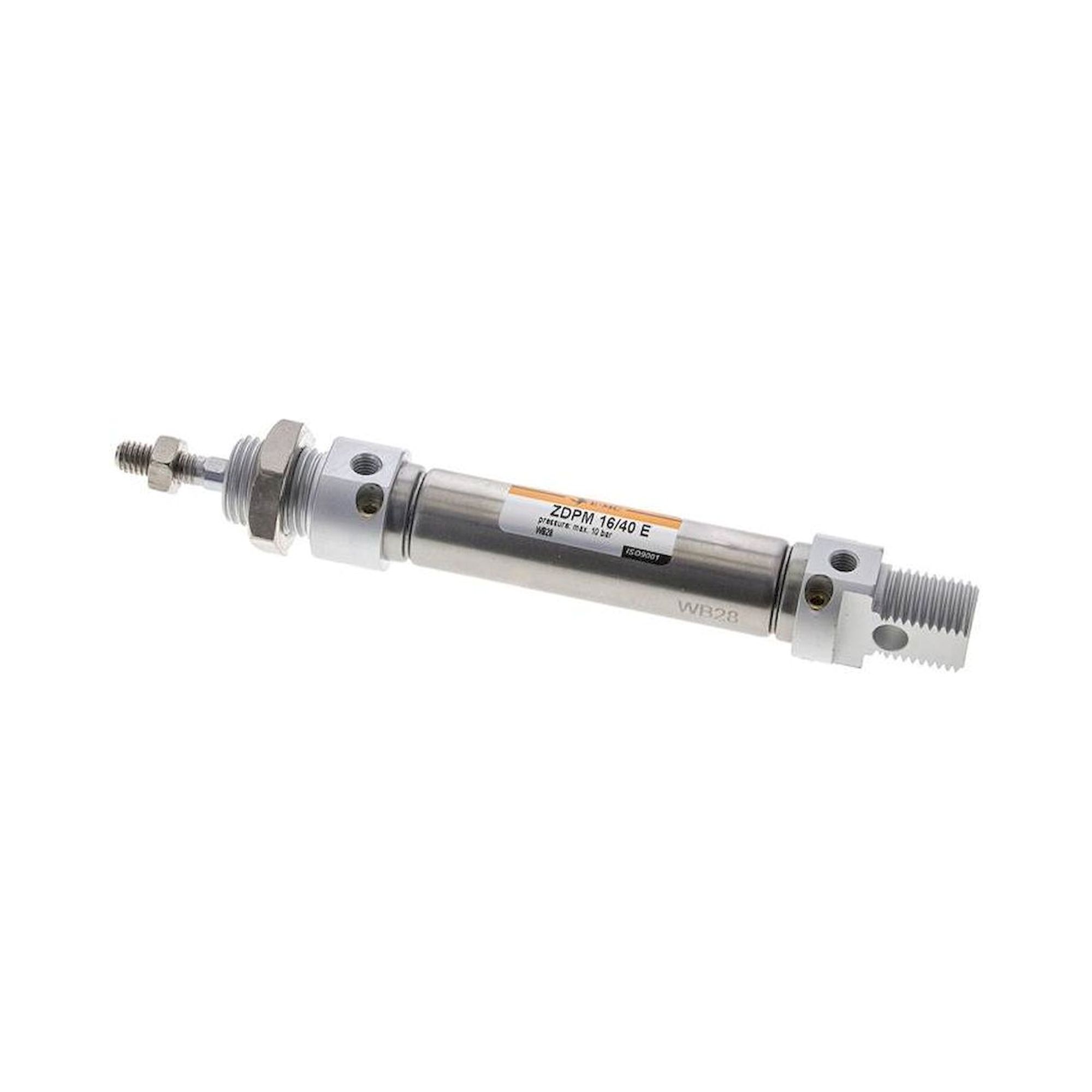 EMC ZDPM 16/40 E. ISO 6432-Zylinder, doppeltwirkend, Kolben 16mm,Hub 40mm