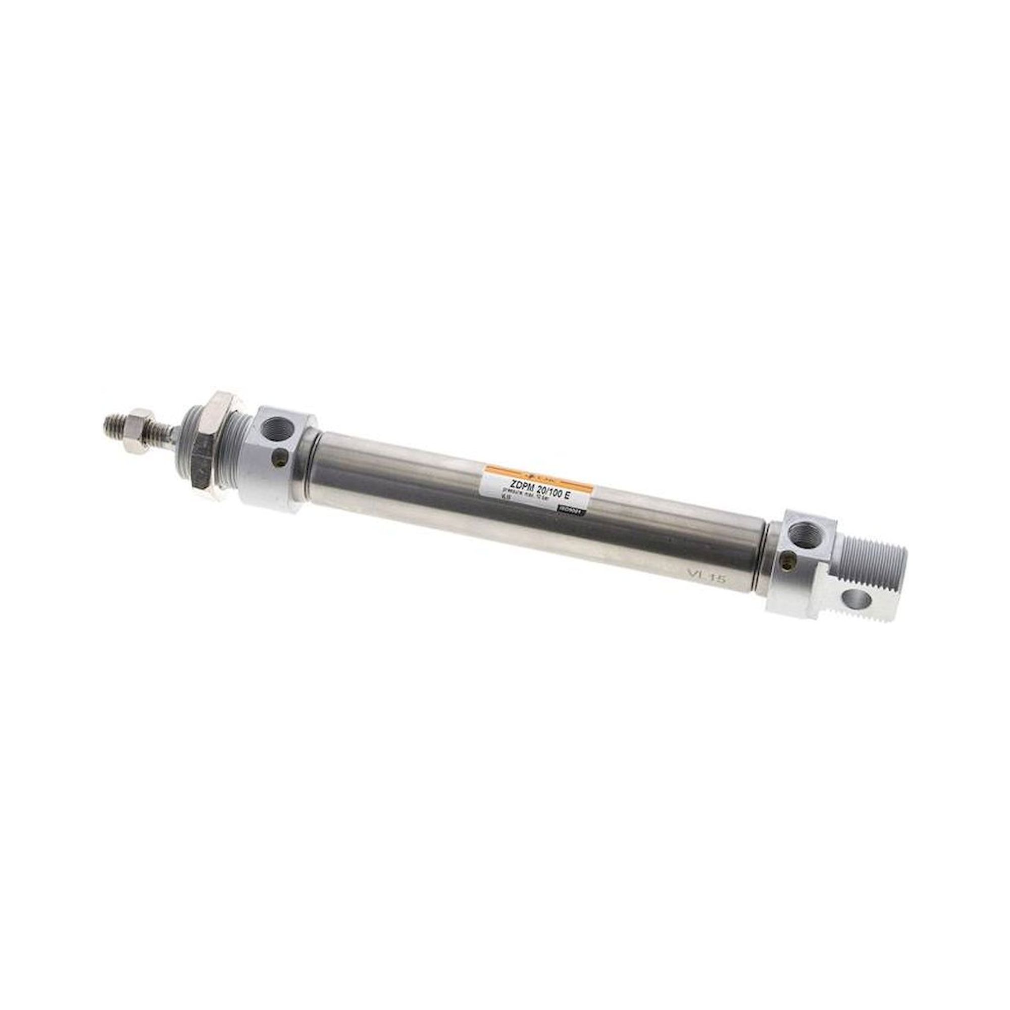 EMC ZDPM 20/100 E. ISO 6432-Zylinder, doppeltwirkend, Kolben 20mm,Hub 100mm