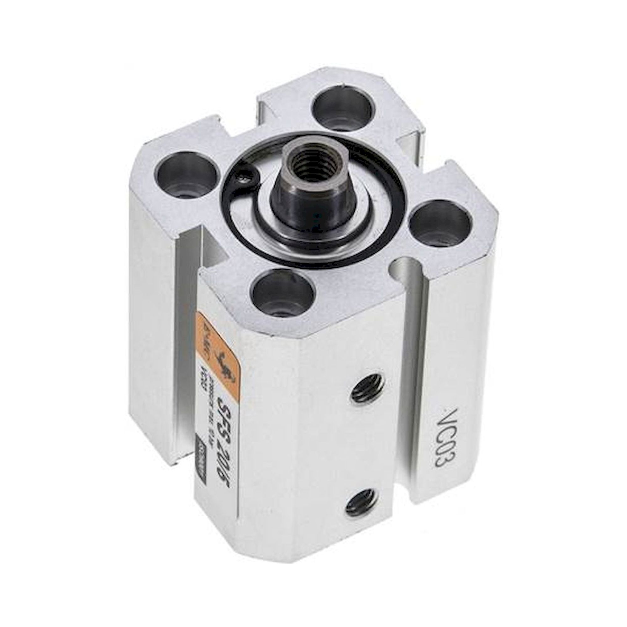 EMC SFS 20/5. ISO 21287-Zylinder, doppeltw., Kolben 20mm, Hub 5mm