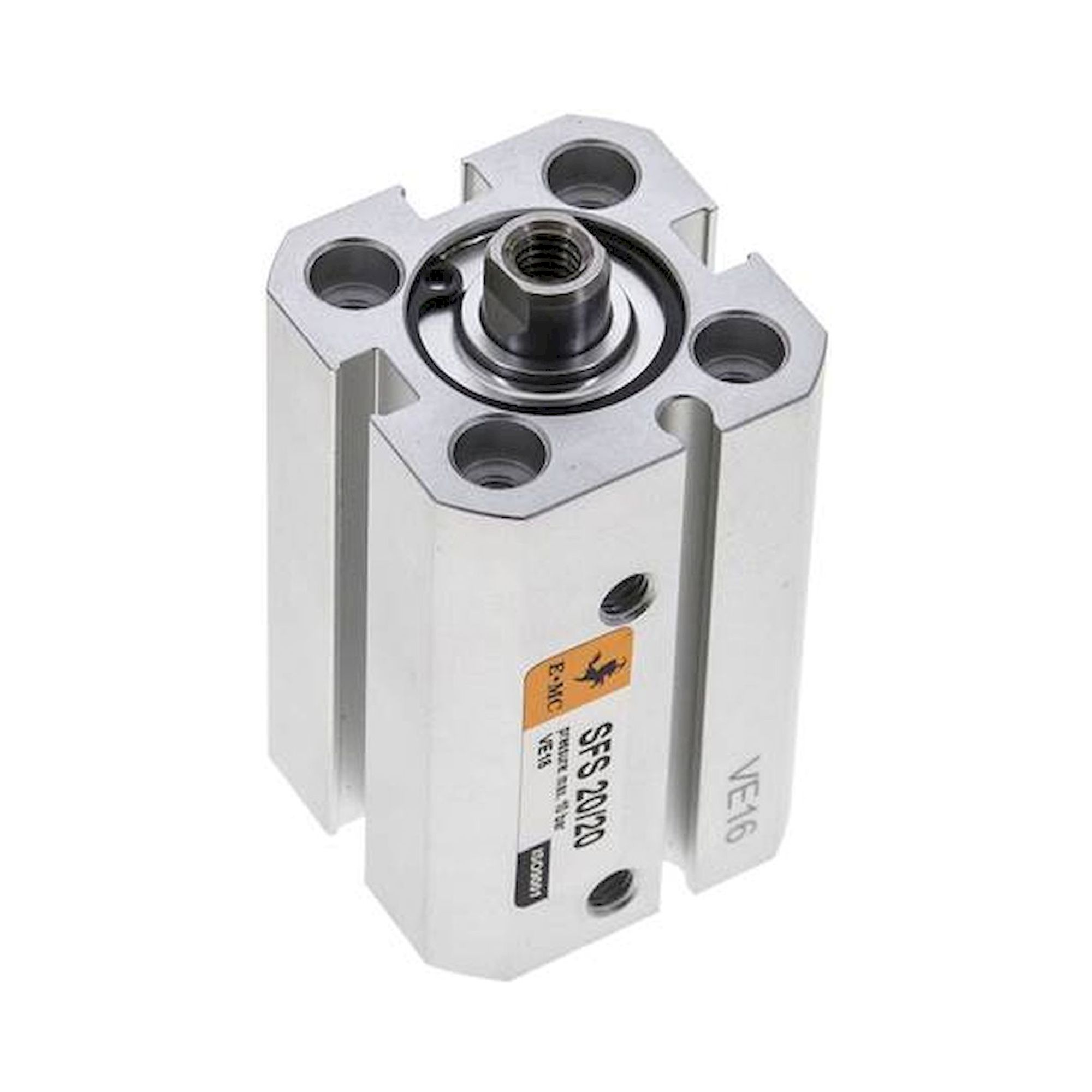 EMC SFS 20/20. ISO 21287 cylinders, double acting, piston 20 mm, stroke 20 mm