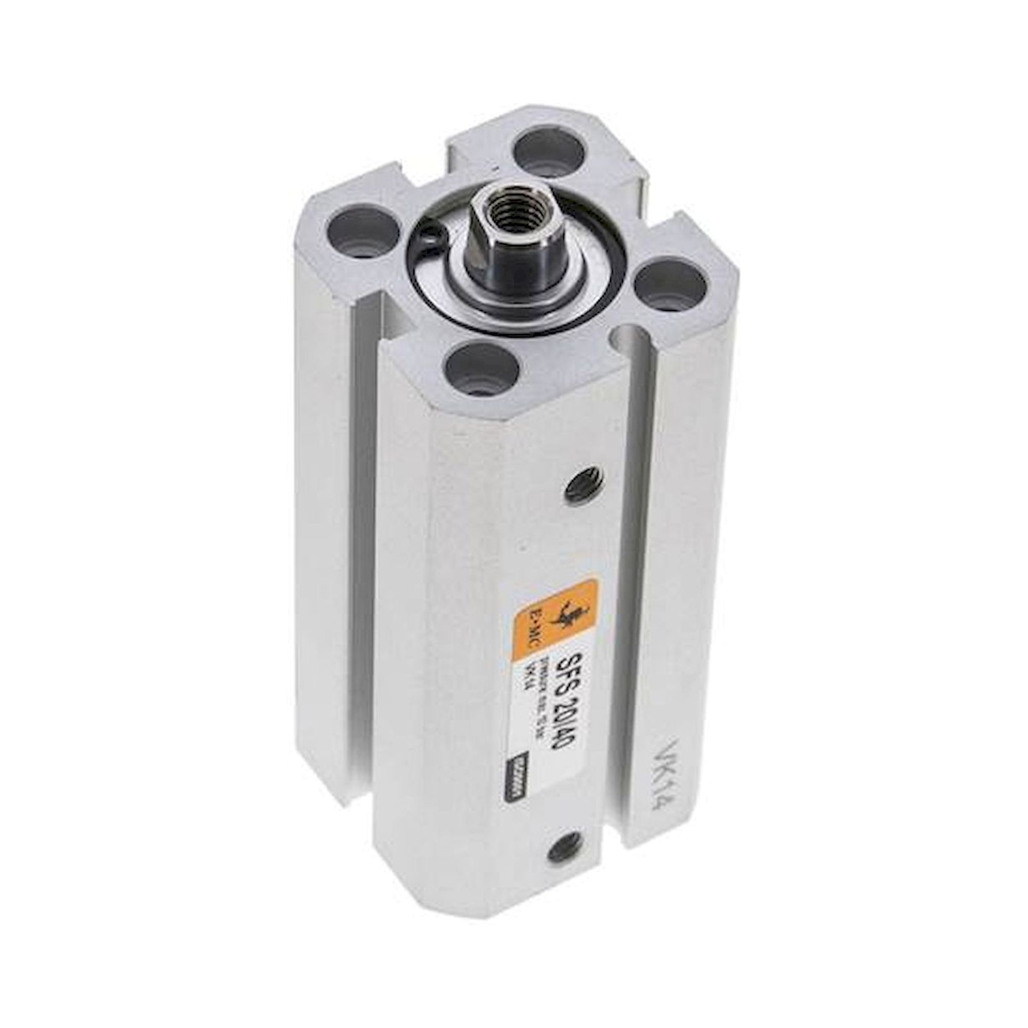 EMC SFS 20/40. ISO 21287-Zylinder, doppeltw., Kolben 20mm, Hub 40mm