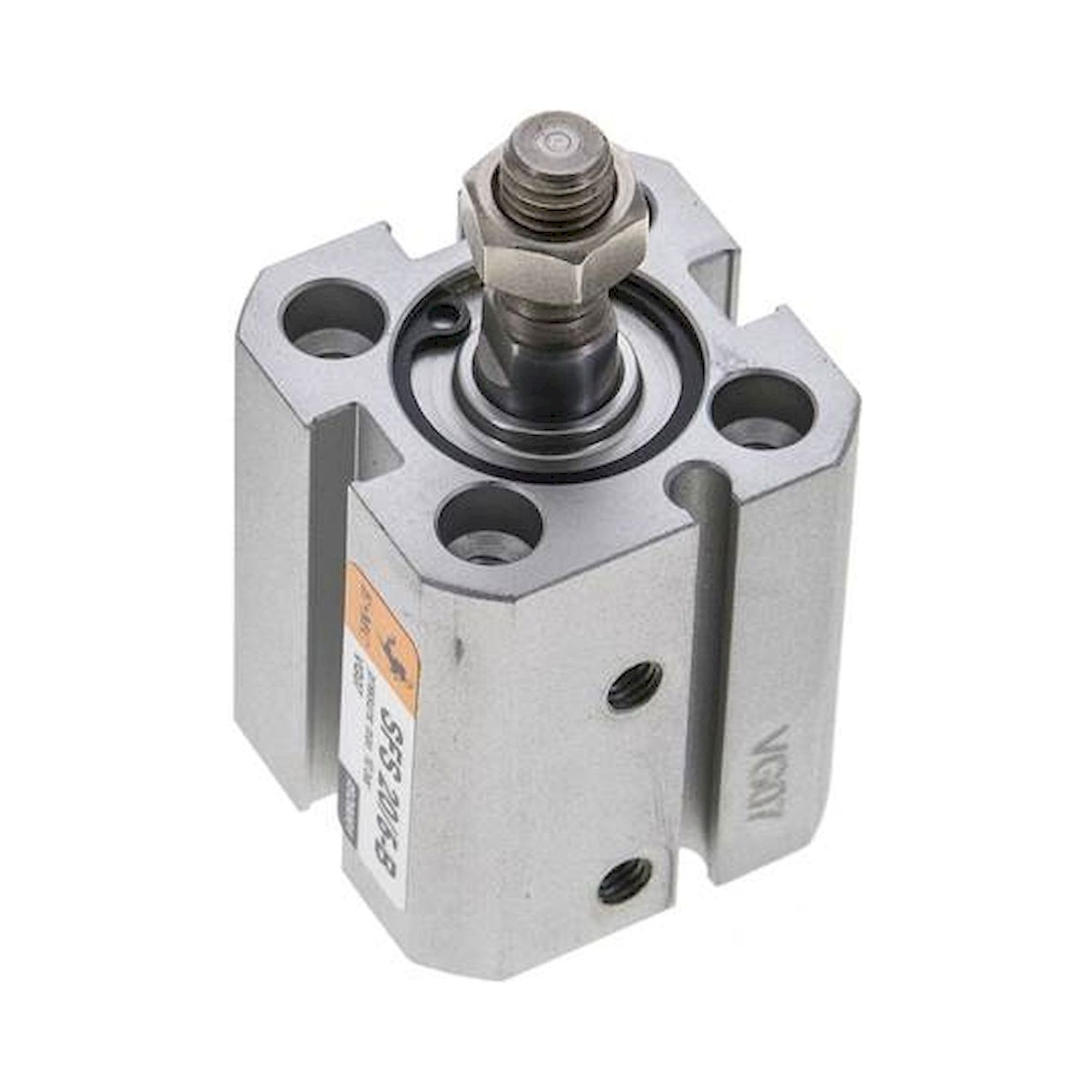 EMC SFS 20/5-B. ISO 21287-Zylinder, doppeltw., Kolben 20mm, Hub 5mm