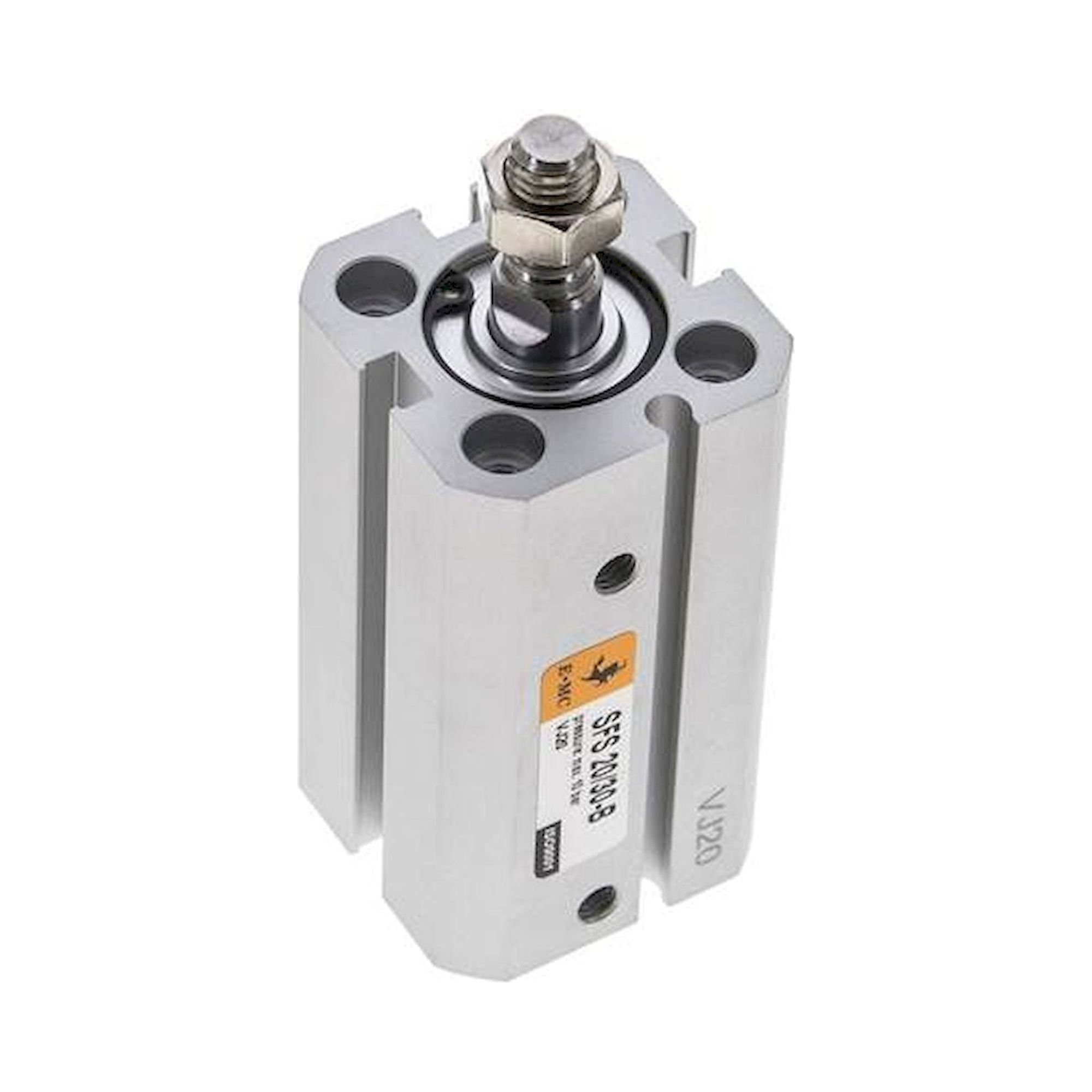 EMC SFS 20/30-B. ISO 21287 cylinders, double acting, piston 20 mm, stroke 30 mm