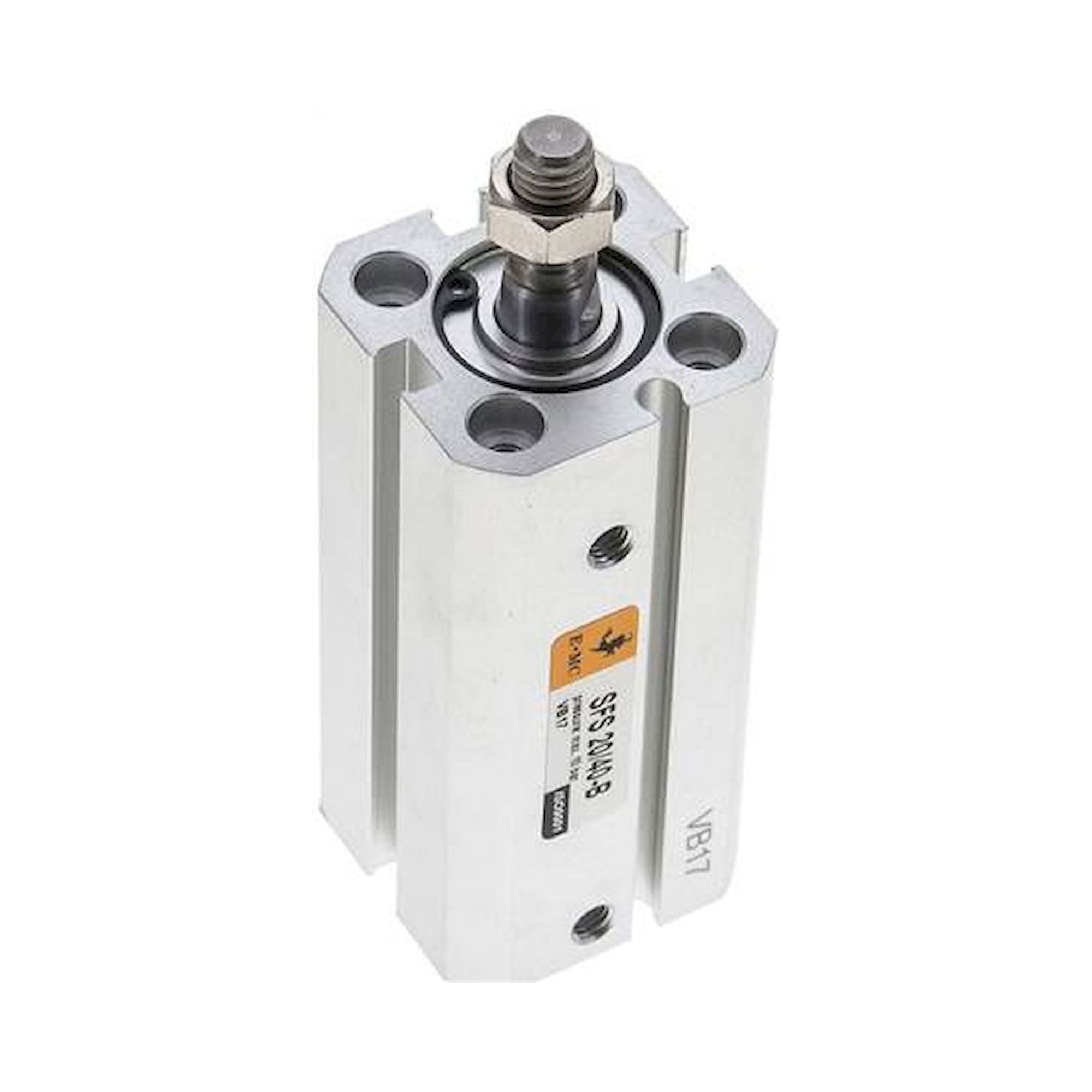 EMC SFS 20/40-B. ISO 21287 cylinders, double acting, piston 20 mm, stroke 40 mm