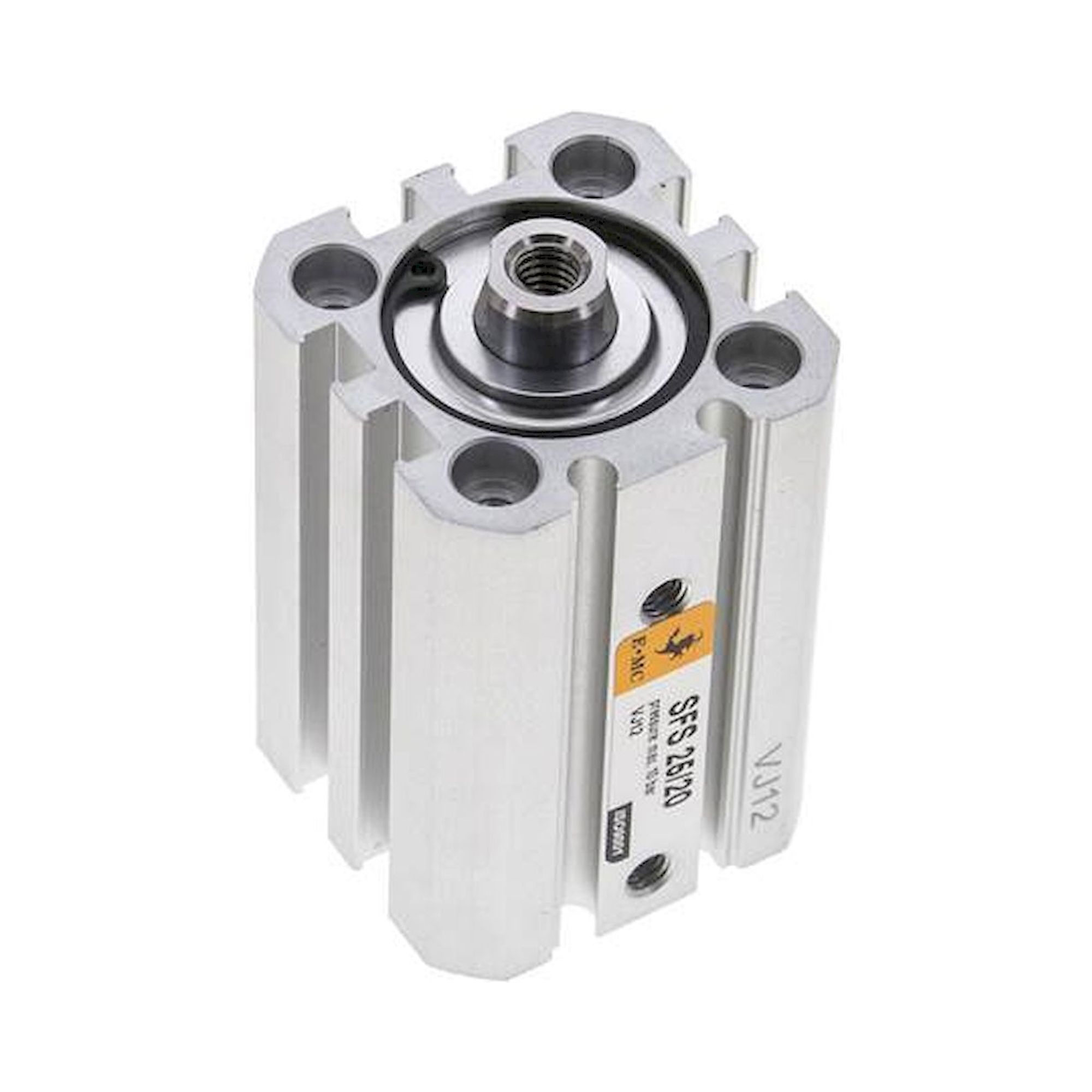 EMC SFS 25/20. ISO 21287 cylinders, double acting, piston 25 mm, stroke 20 mm