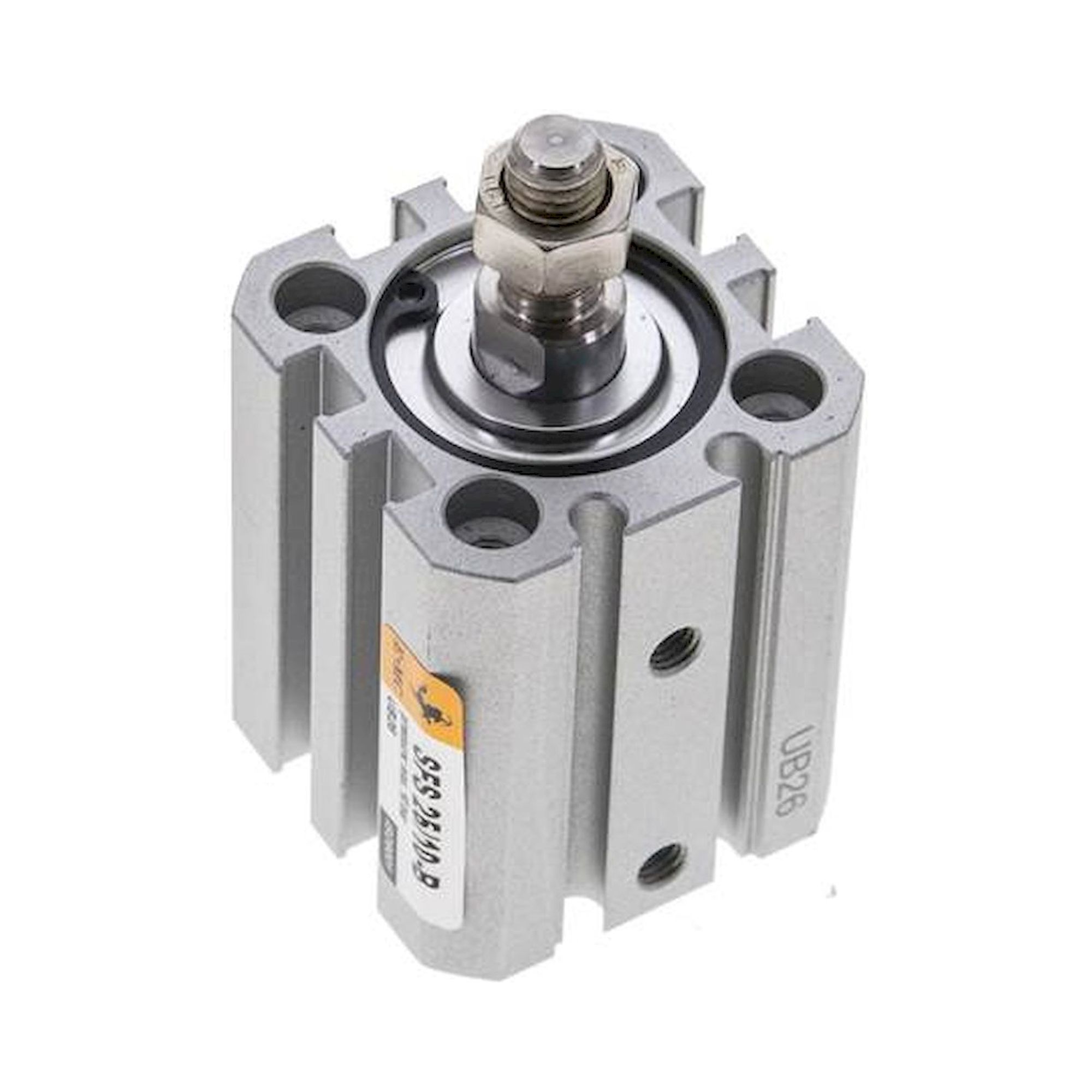 EMC SFS 25/10-B. ISO 21287-Zylinder, doppeltw., Kolben 25mm, Hub 10mm