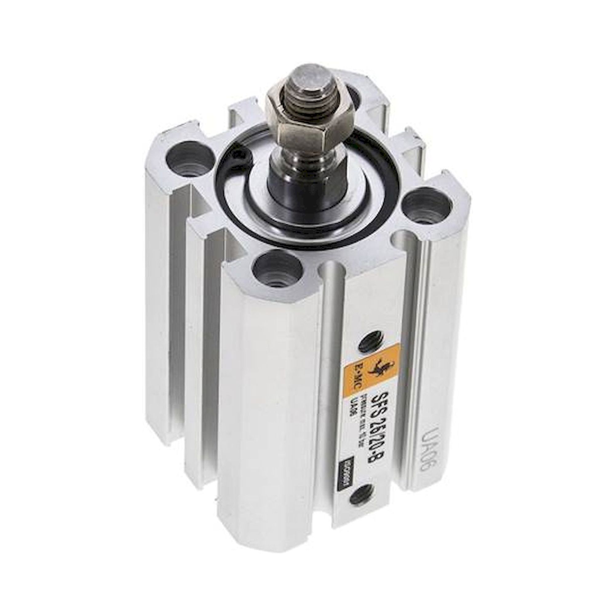 EMC SFS 25/20-B. ISO 21287 cylinders, double acting, piston 25 mm, stroke 20 mm