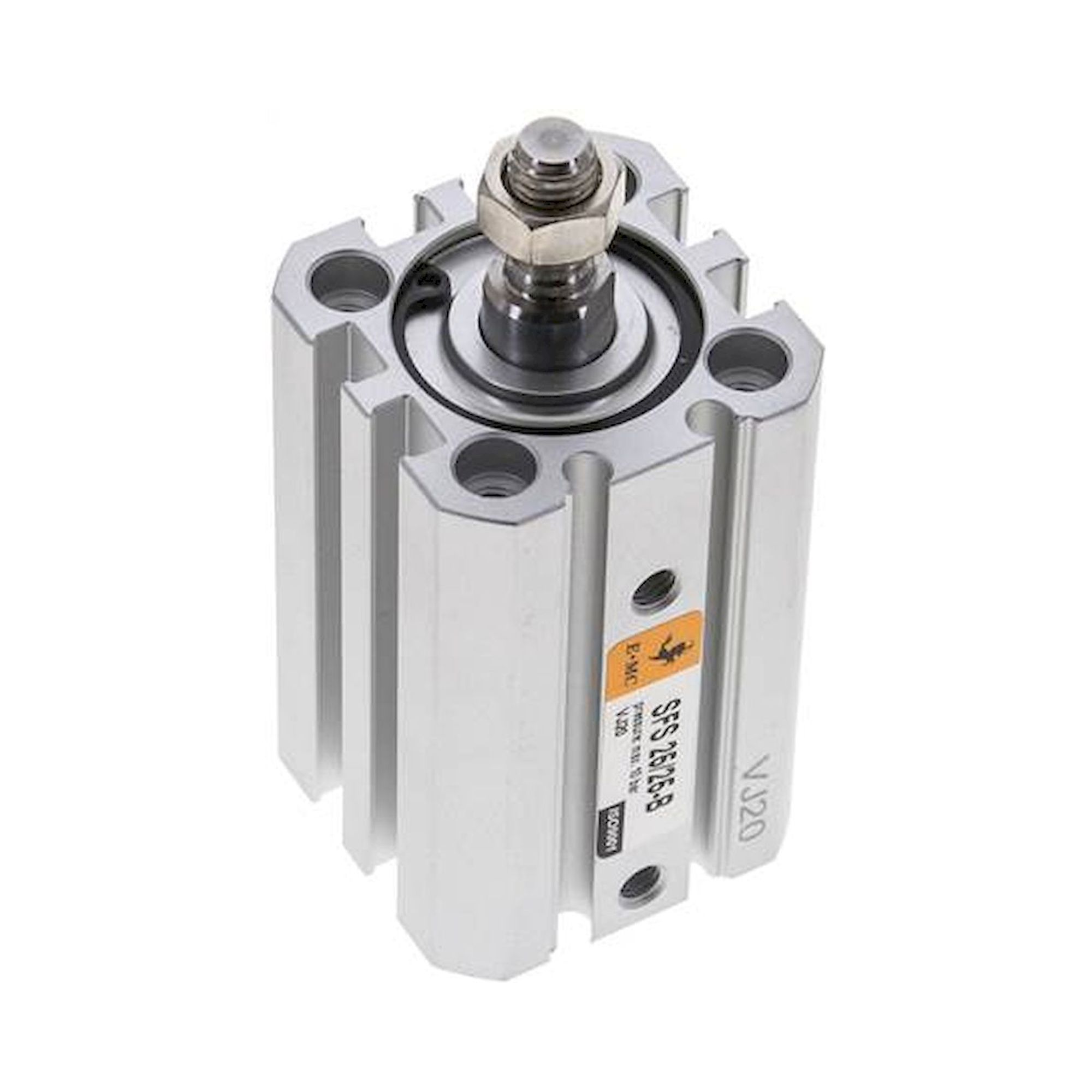 EMC SFS 25/25-B. ISO 21287 cylinders, double acting, piston 25 mm, stroke 25 mm