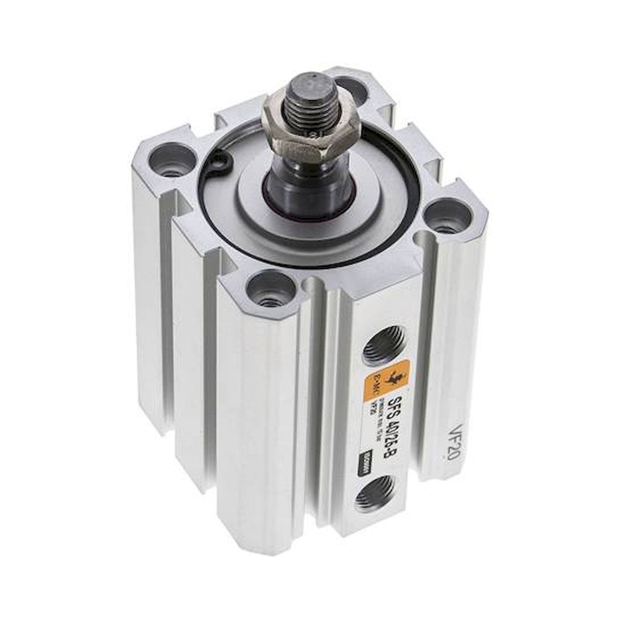 EMC SFS 40/25-B. ISO 21287-Zylinder, doppeltw., Kolben 40mm, Hub 25mm