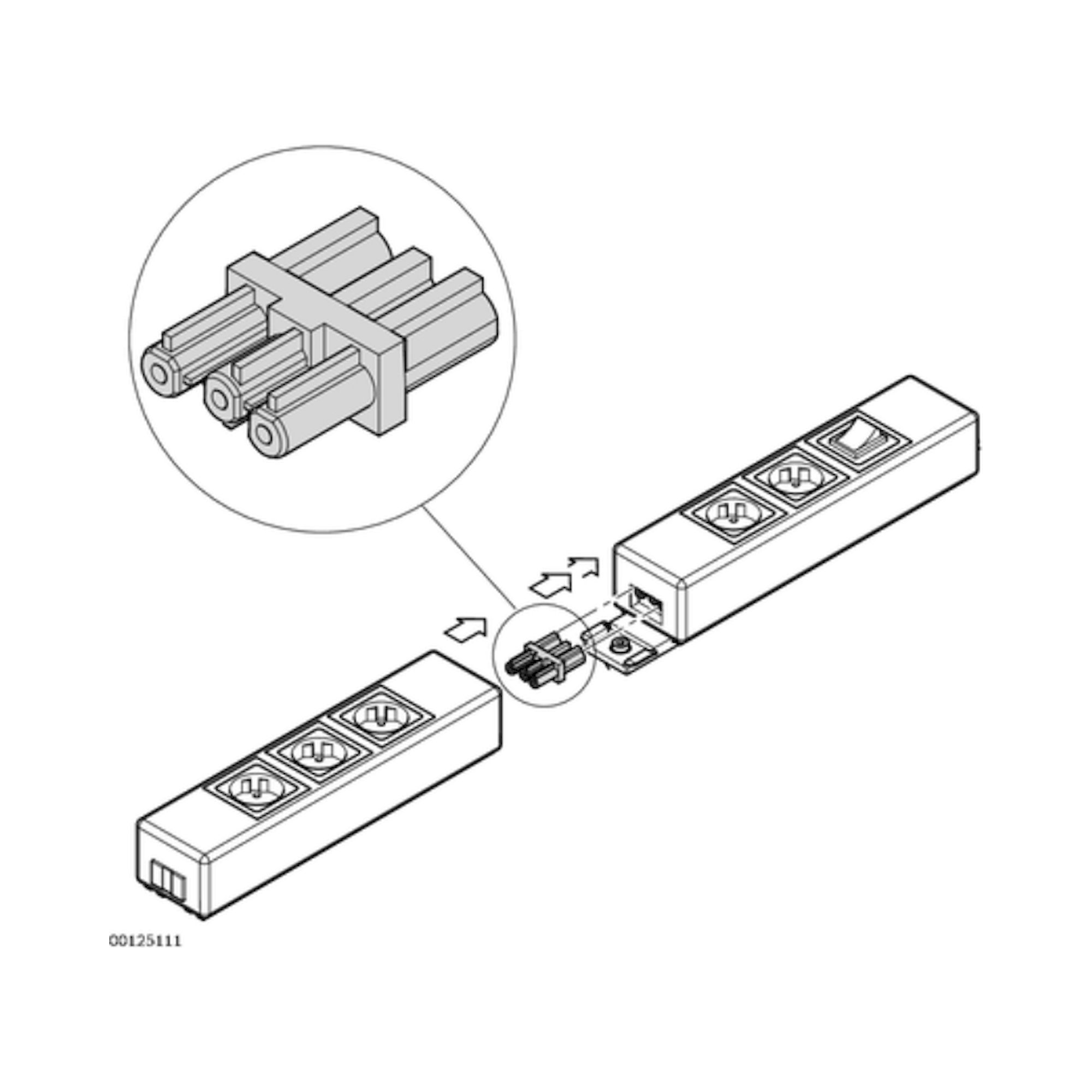 Bosch Rexroth 3842517055. CONNECTING PLUG GST