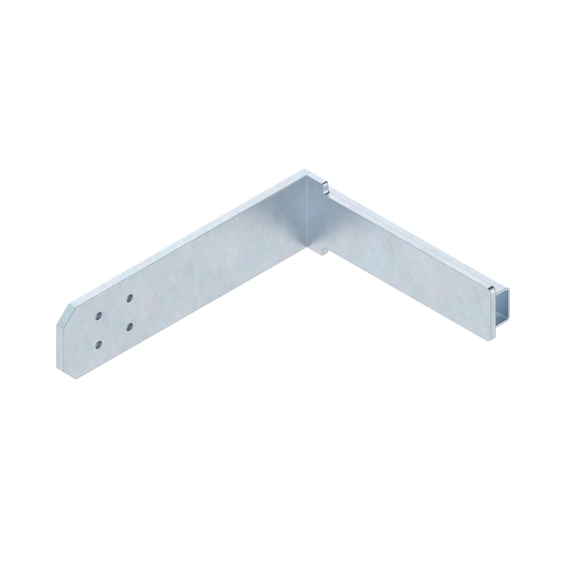 Corniere pour montage case lifter l/r CASE LIFTER L/R, Longueur 600 mm, Acier, galvanisé, ESD - Bosch Rexroth 3842563304