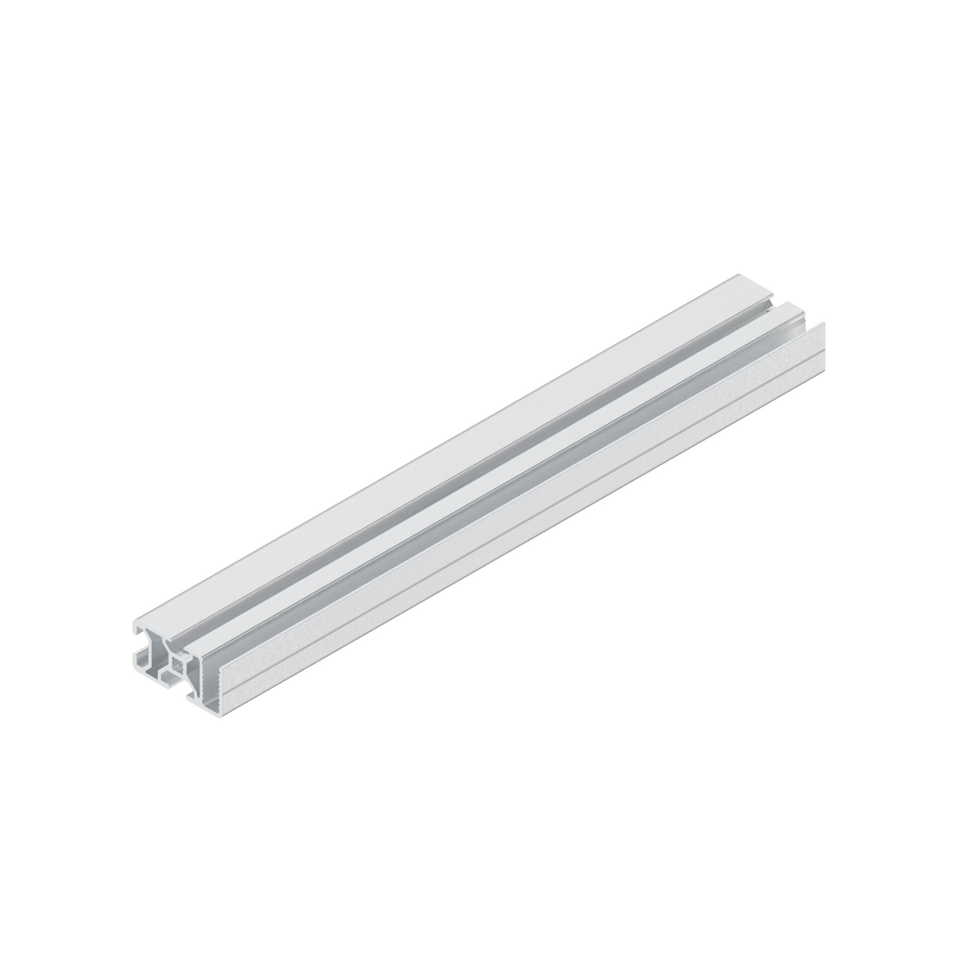 Frame profile 22.5x45 in usable length 6070 mm (+100 mm), Aluminum, anodized, Slot 8/6 - Bosch Rexroth 3842564812