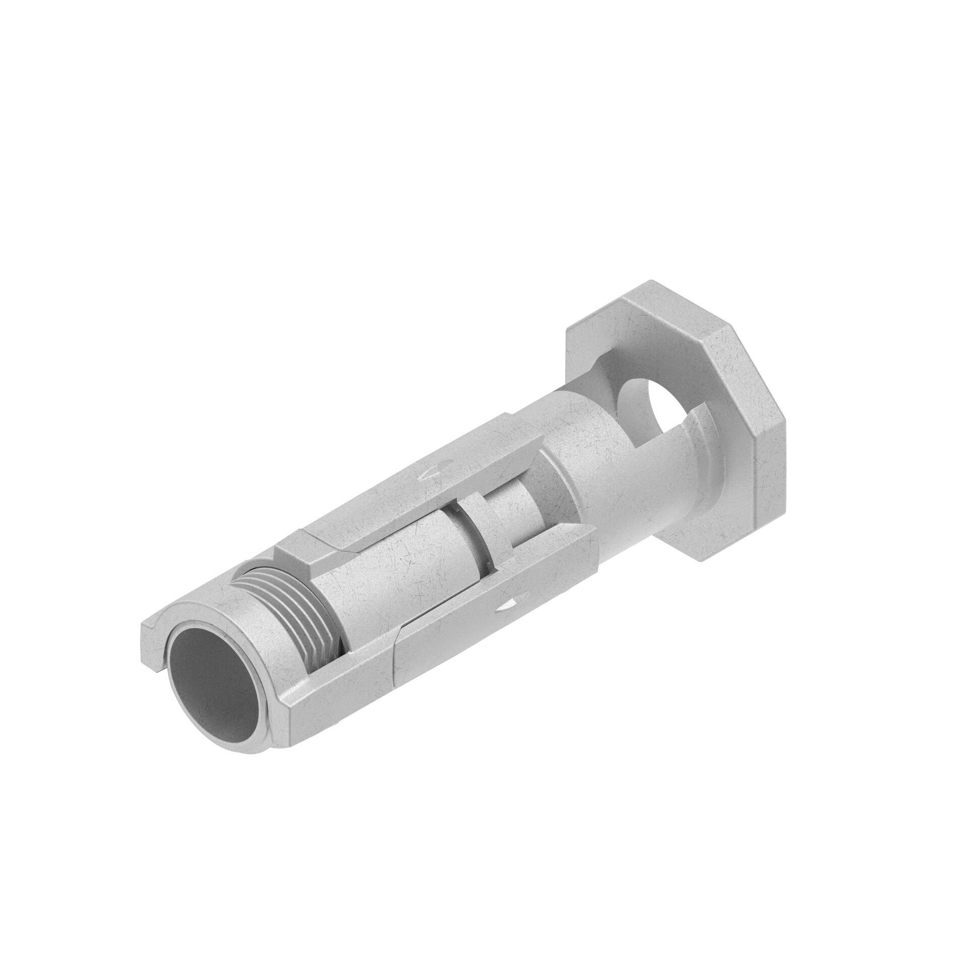 Manchon filete d28l m12 D28L M12, Aluminium moulé sous pression, ESD - Bosch Rexroth 3842567349