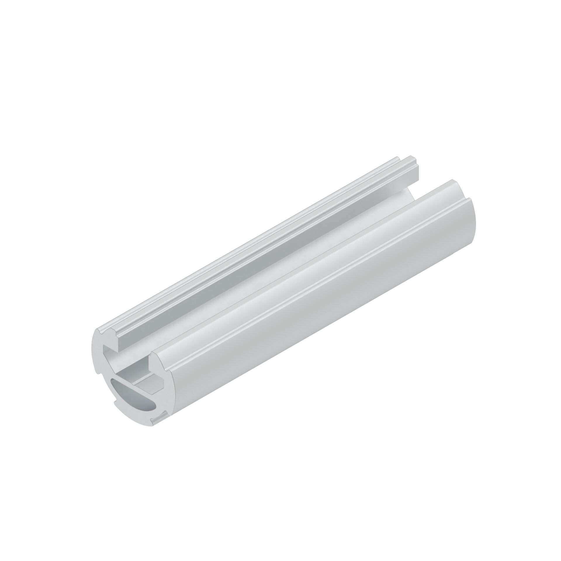 Rundrohr D28L, N10, 20 x L=6070, Länge 6070 mm, Aluminium, eloxiert, Nut 10 - Bosch Rexroth 3842567385