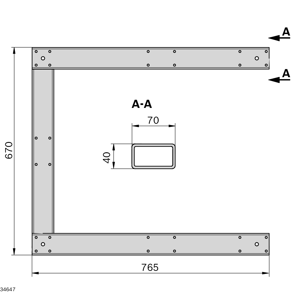 Plan coté 3842567414