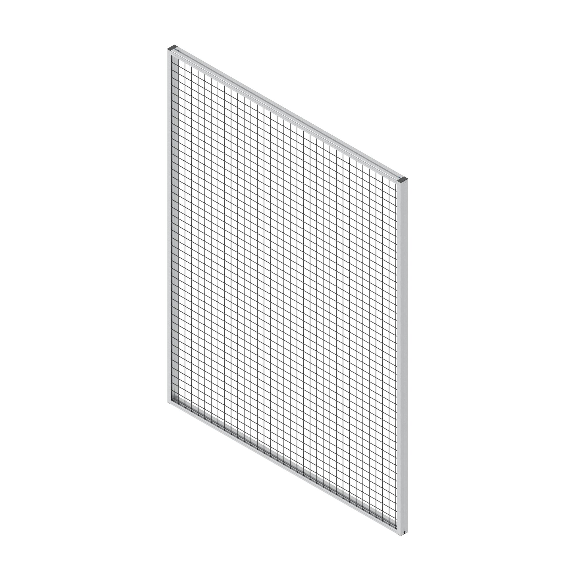 Champ de suspension 1850x1500 treillis, noir - Bosch Rexroth 3842567952