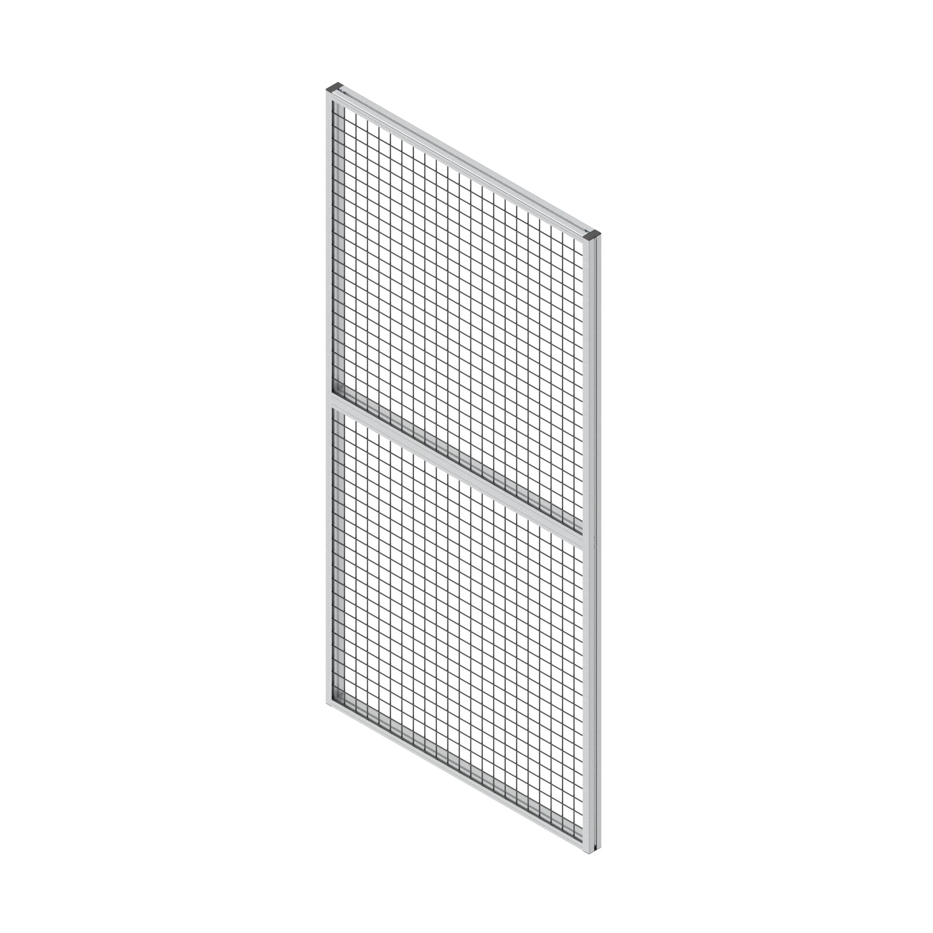 Suspension field, horizontal sections 1850x1000 grille black - Bosch Rexroth 3842567954
