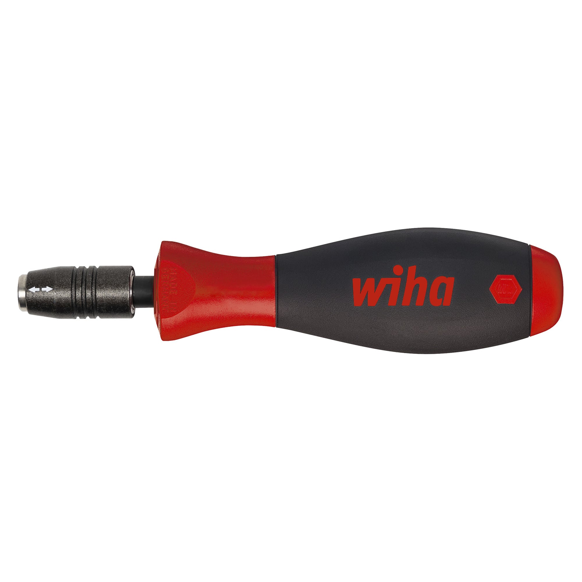 Tournevis avec porte-embout SoftFinish® CentroFix verrouillable mecaniquement 1/4", 38 mm - Wiha 40331