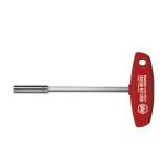 Wiha Screwdriver with T-handle and bit holder magnetic 1/4" (01481)