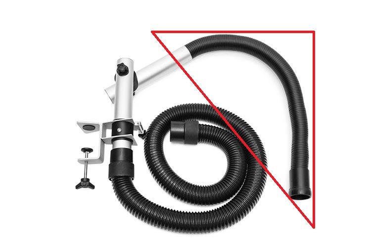 Ersa 3CA10-4001. Ersatz-Absaugarm Highflex, 500 mm für 0CA10-4001