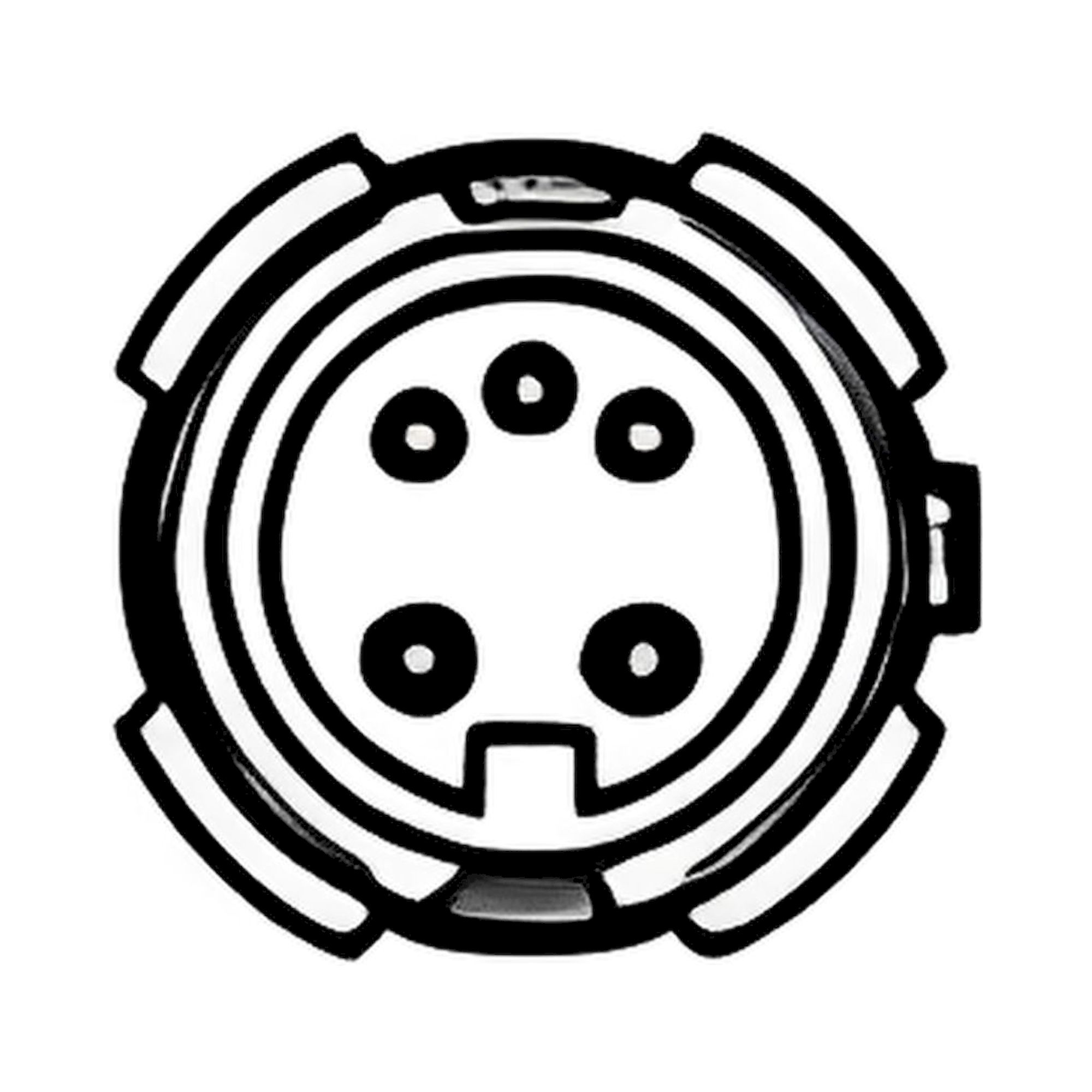 Ersa 3N578. Steckverbinder Buchse 5polig für Vario 2/4, Anschluss A2