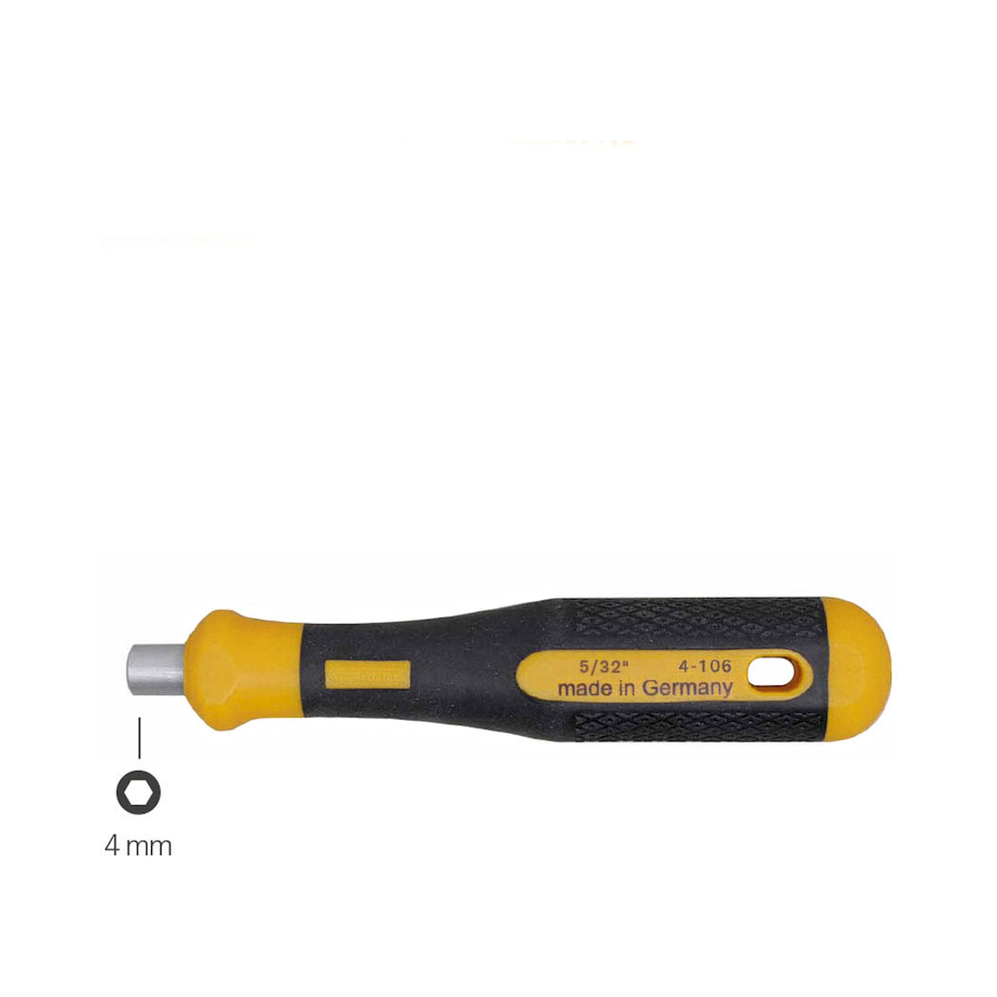 Bernstein 4-106. screwdriver handle with 5/32 inch magnetic bit holder