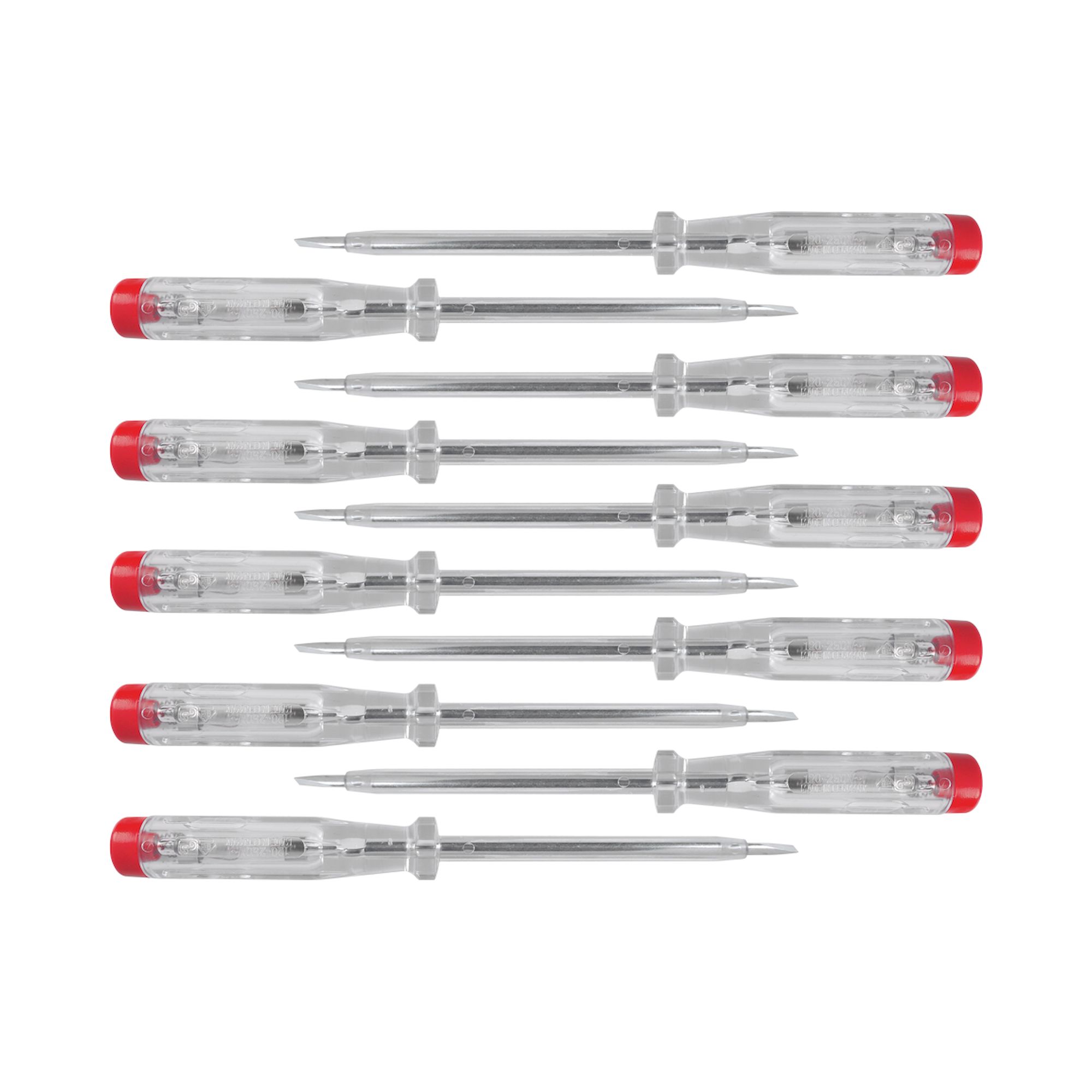 Bernstein 4-344-VDE-VE10. VDE Spannungsprüfer Schraubendreher Phasenprüfer 3,5 mm (VE10)