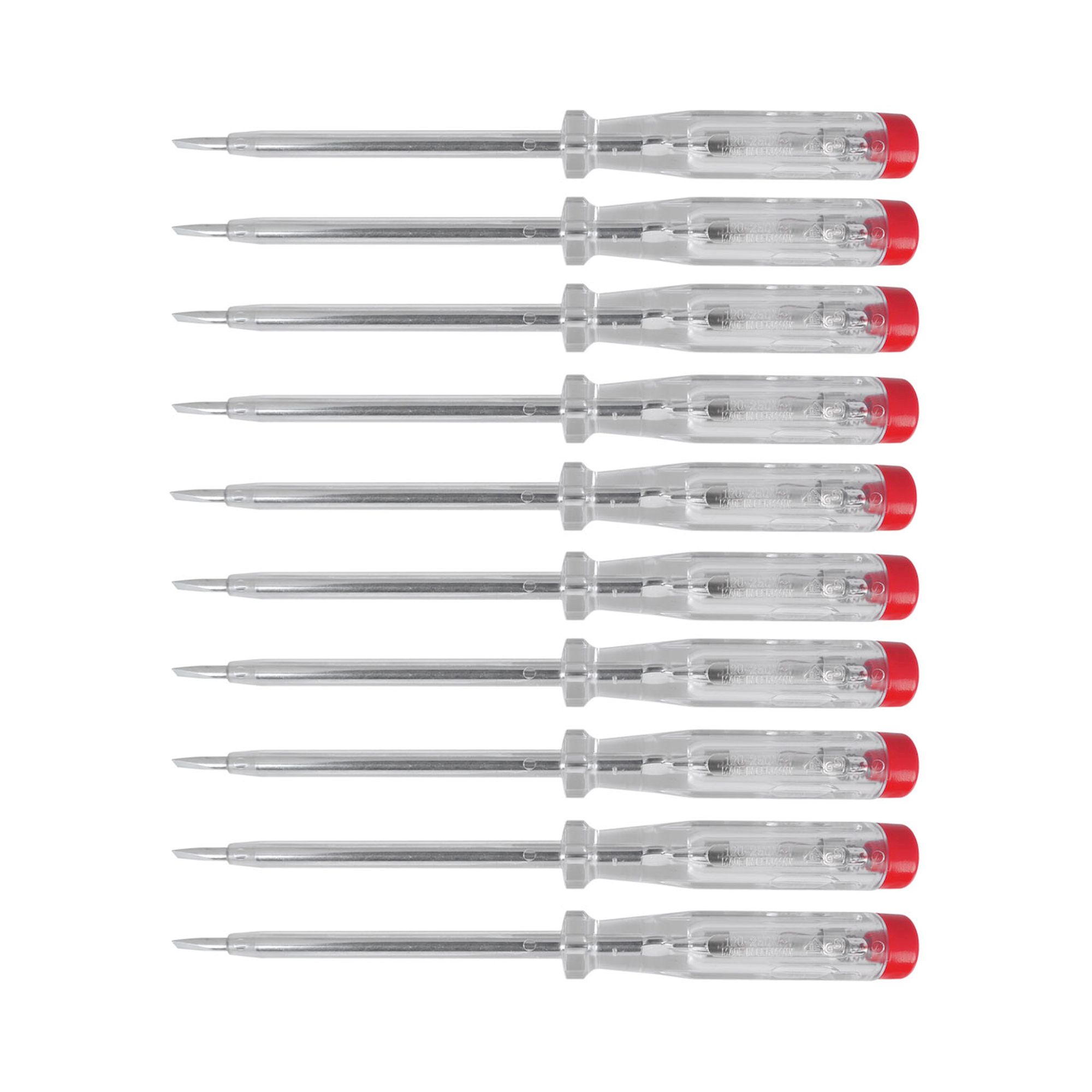 Bernstein 4-344-VDE-VE10. VDE Voltage tester Screwdriver Phase tester 3.5 mm (PU)