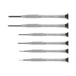 Bernstein 4-360-E04. Uhrmacher-Schraubendreher Satz 6-tlg Schlitz 0,6 / 1,0 / 1,5 mm und PH0000 / PH000 / PH00