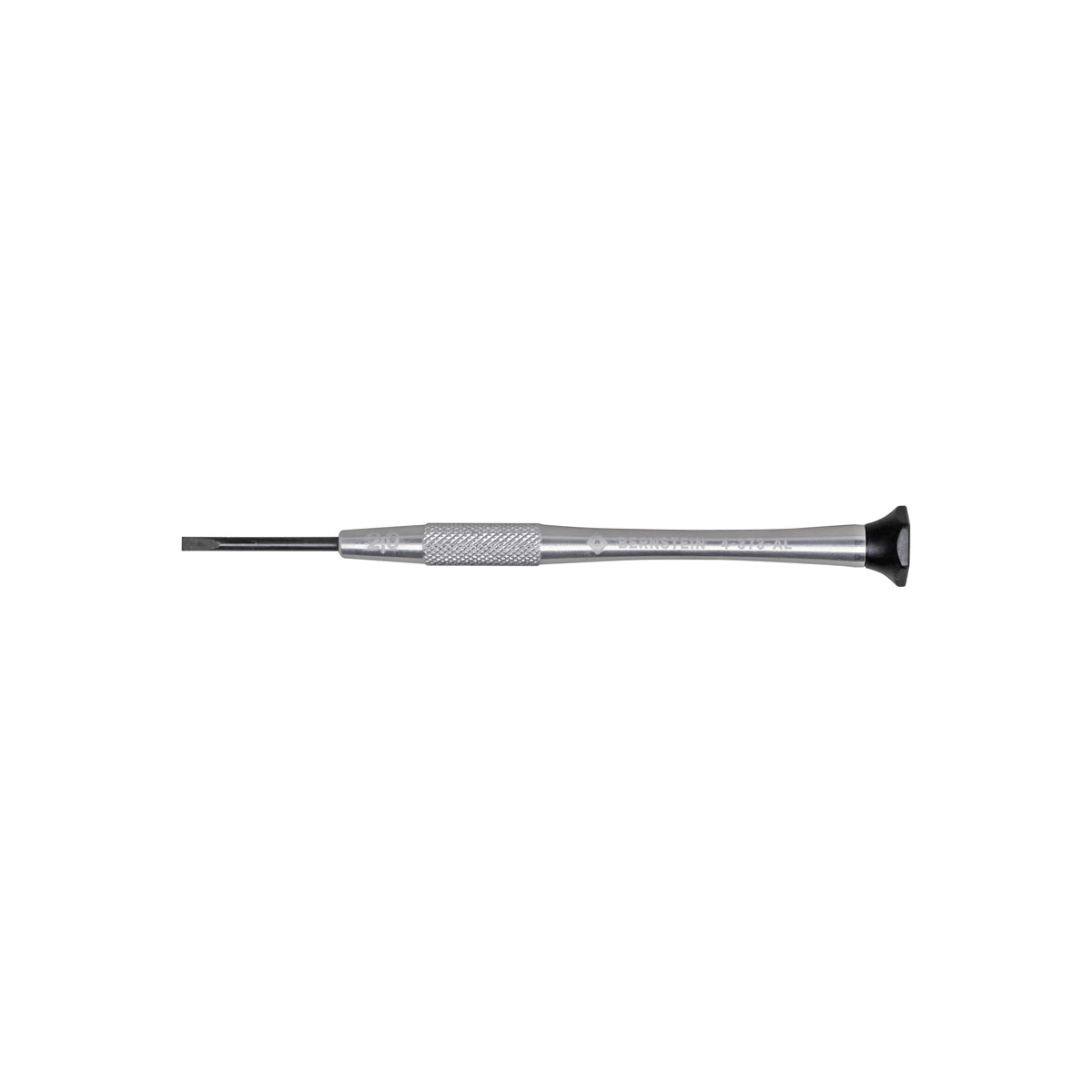 Bernstein 4-373-AL. Uhrmacher-Schraubendreher Schlitz Klinge 2,0x0,4x22 mm