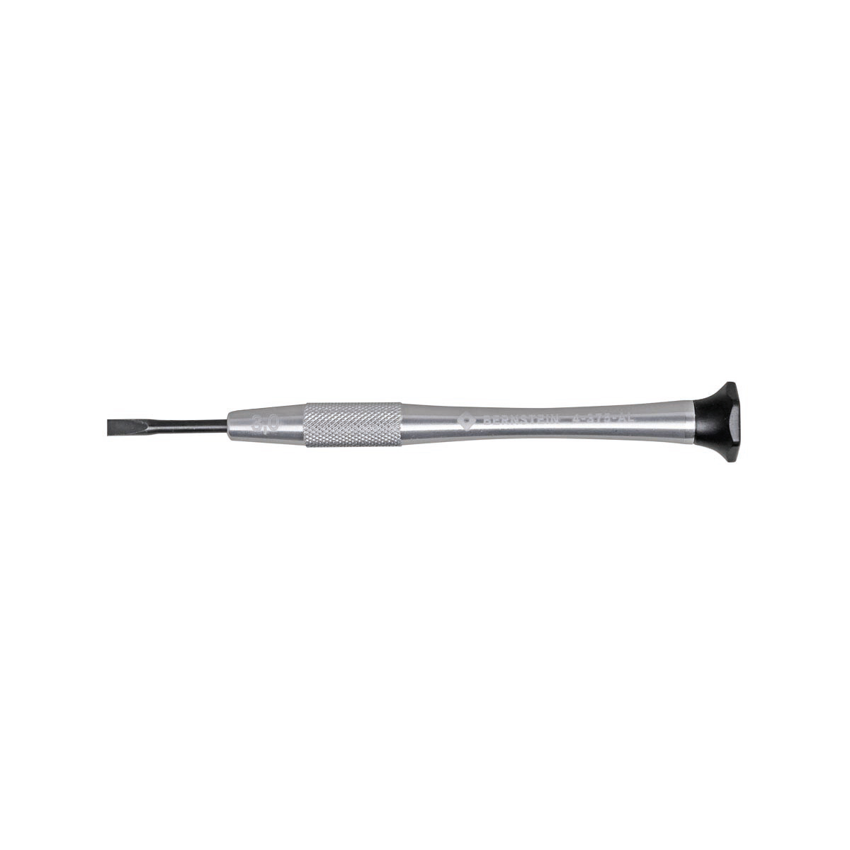 Bernstein 4-375-AL. Uhrmacher-Schraubendreher Schlitz Klinge 3,0x0,5x22 mm