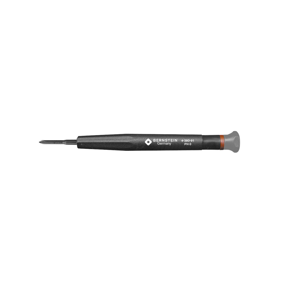 Precision Phillips Screwdriver PH0 with Rotating Cap - Bernstein 4-380-91
