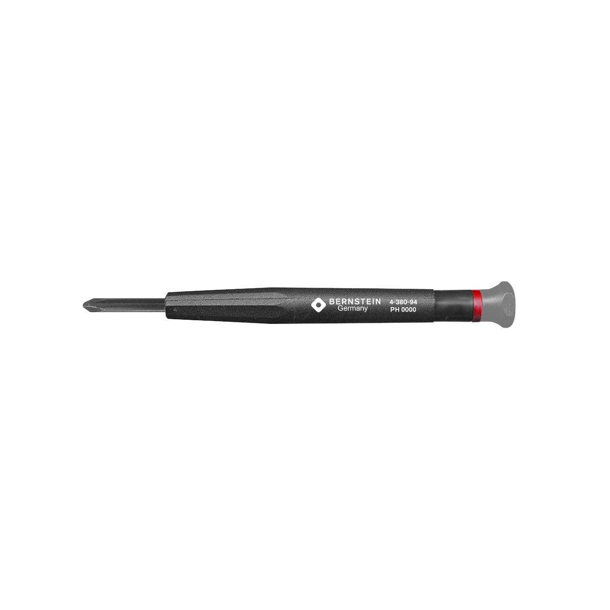Micro-Schraubendreher Phillips PH0000, Klingenlänge 17 mm - Bernstein 4-380-94