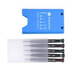 Bernstein 4-380-PH. Micro Schraubendreher Phillips-Recess PH0000-PH1 Satz 5-tlg