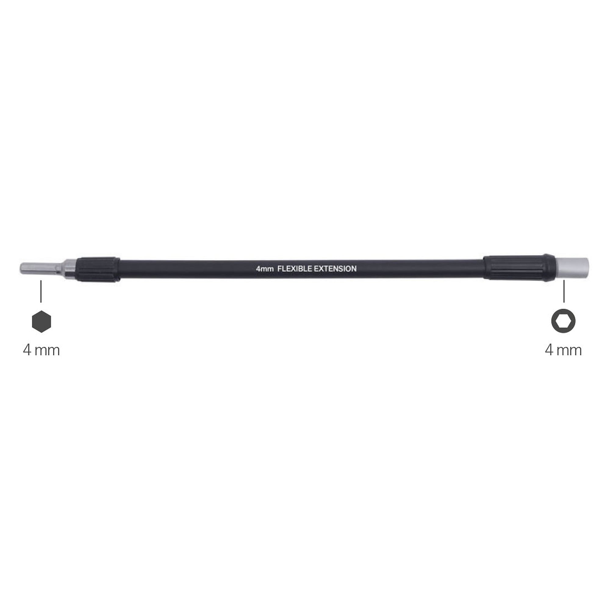 Porte-embout flexible pour embouts 4 mm (5/32 pouce), longueur 200 mm - Bernstein 4-565