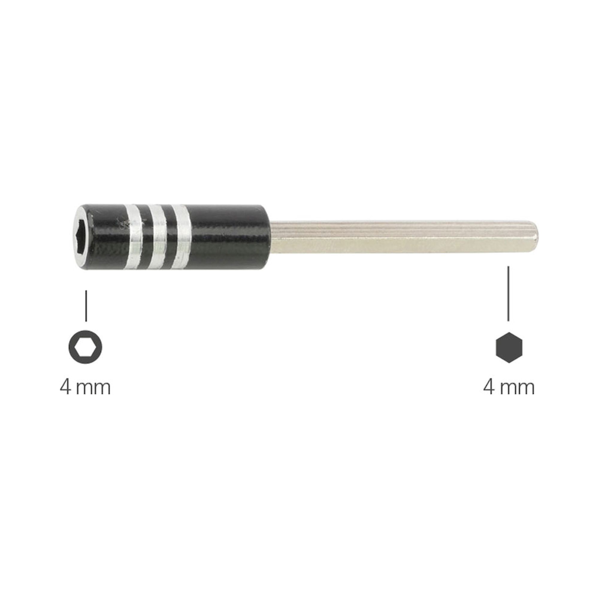 Bernstein 4-567. Bit-Adapter Verlängerung für 4 mm Bits