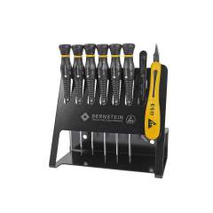 Bernstein 4-620-VC. ESD screwdriver set Vario 8 pcs (incl ESD Tool Holder)