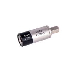 Bernstein 4-988-5. torque adapter 5.5 Nm for 1/4 inch