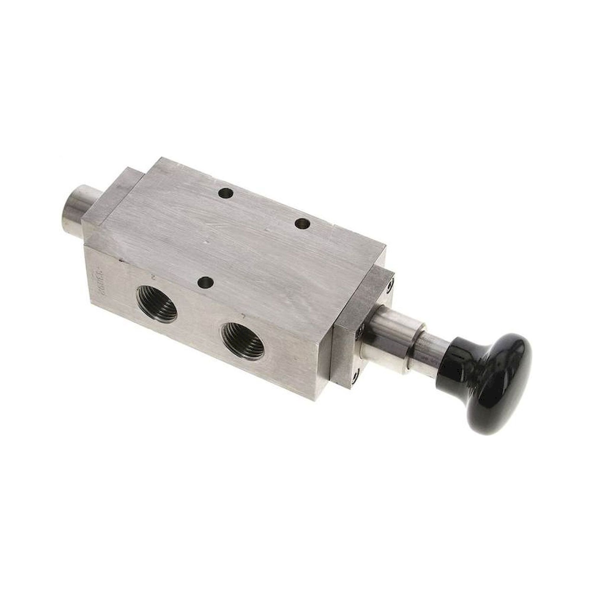 T 22511 ESG. 5/2-Wege Tasterventil, G 1/2", Federrückstellung