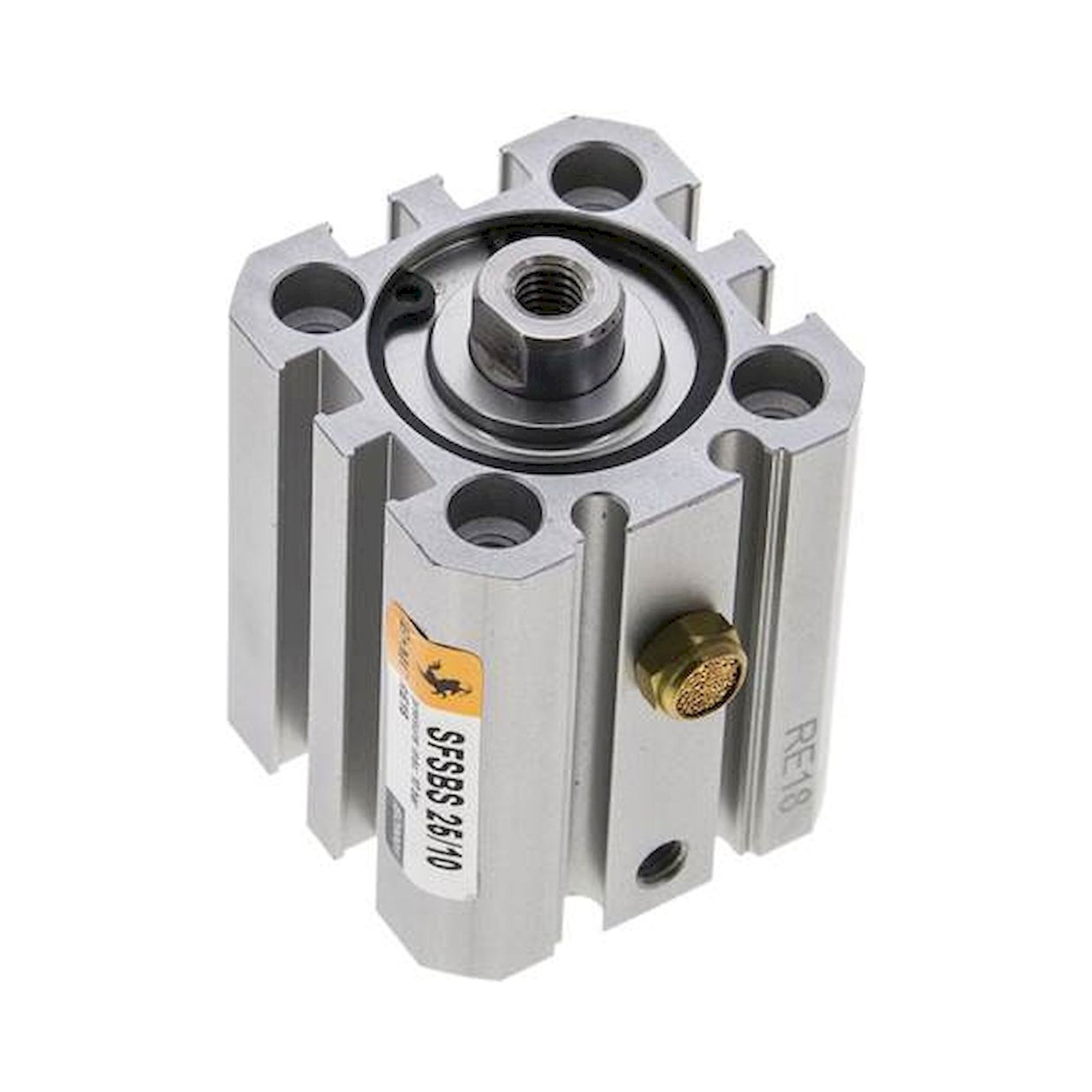 EMC SFSBS 25/10. ISO 21287-Zylinder, einfachw., Kolben 25mm, Hub 10mm