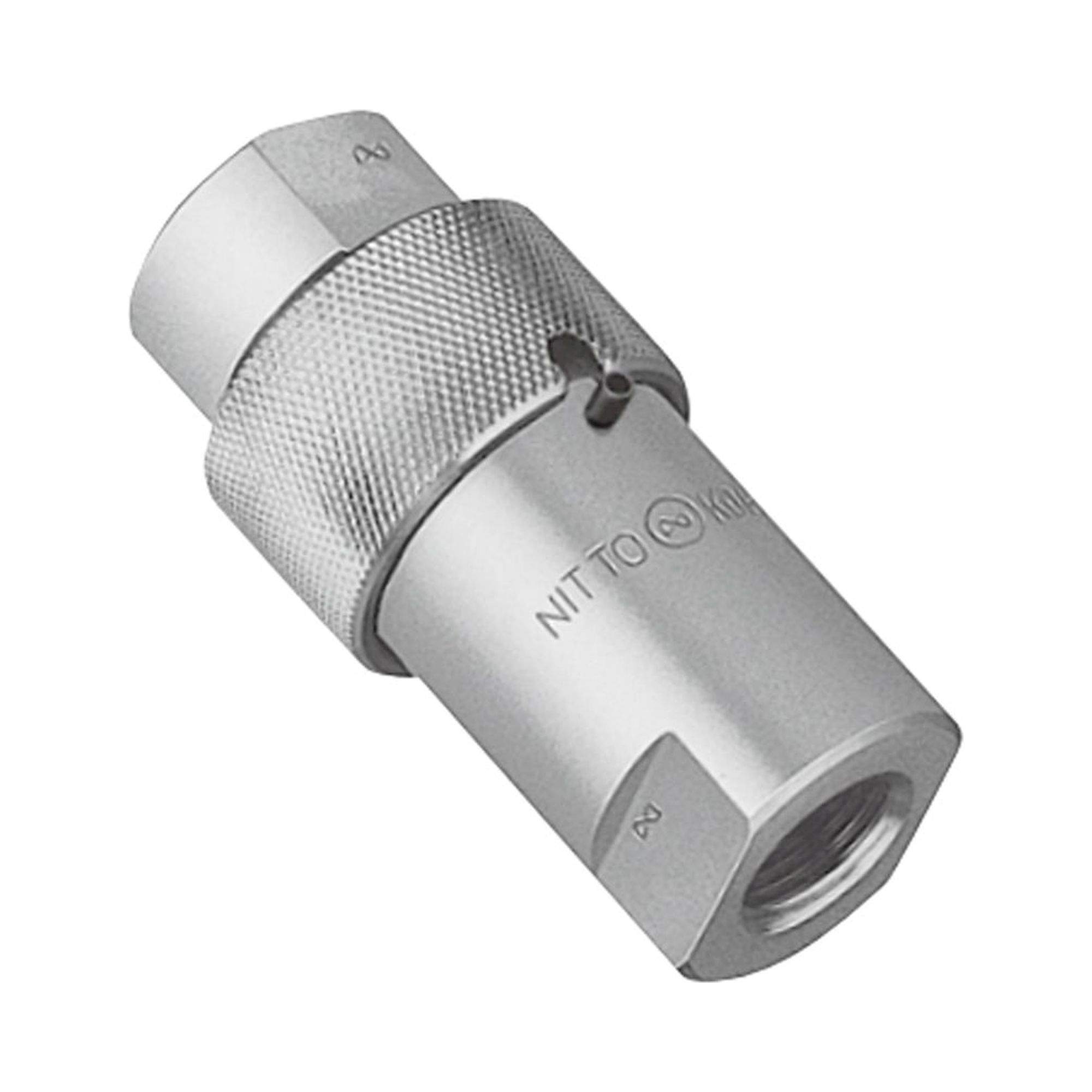 Nitto Kohki 450B Cupla. Quick Connect Coupling 450B-3S, Steel, NBR