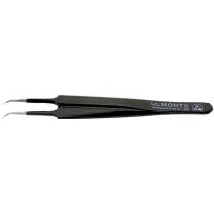 Dumont 0304-5/45SAESD-CO. Tweezers ESD type 5/45, very fine tips, 45° bent, amagnetic steel