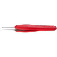 Dumont 0304-5/45SAESD-ET1. Tweezers Ergo ESD type 5/45, very fine tips, 45° bent, amagnetic steel