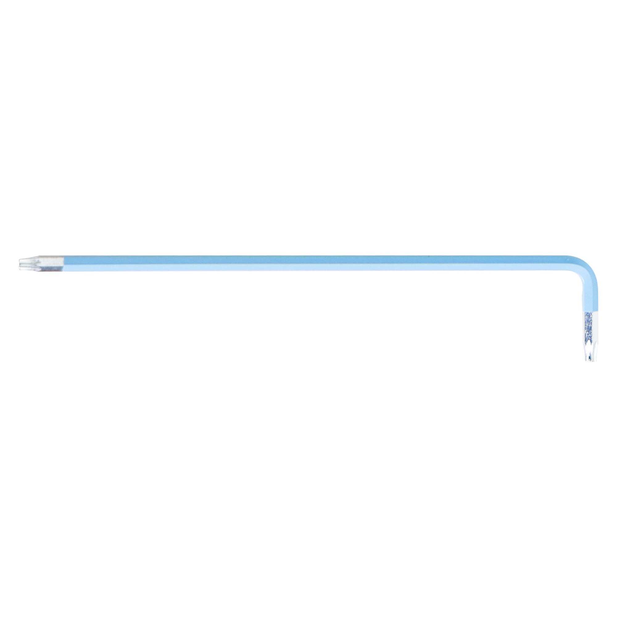 Clé mâle TORX® T9 lumineux en couleur bleu clair, 111 mm - Wiha 46660