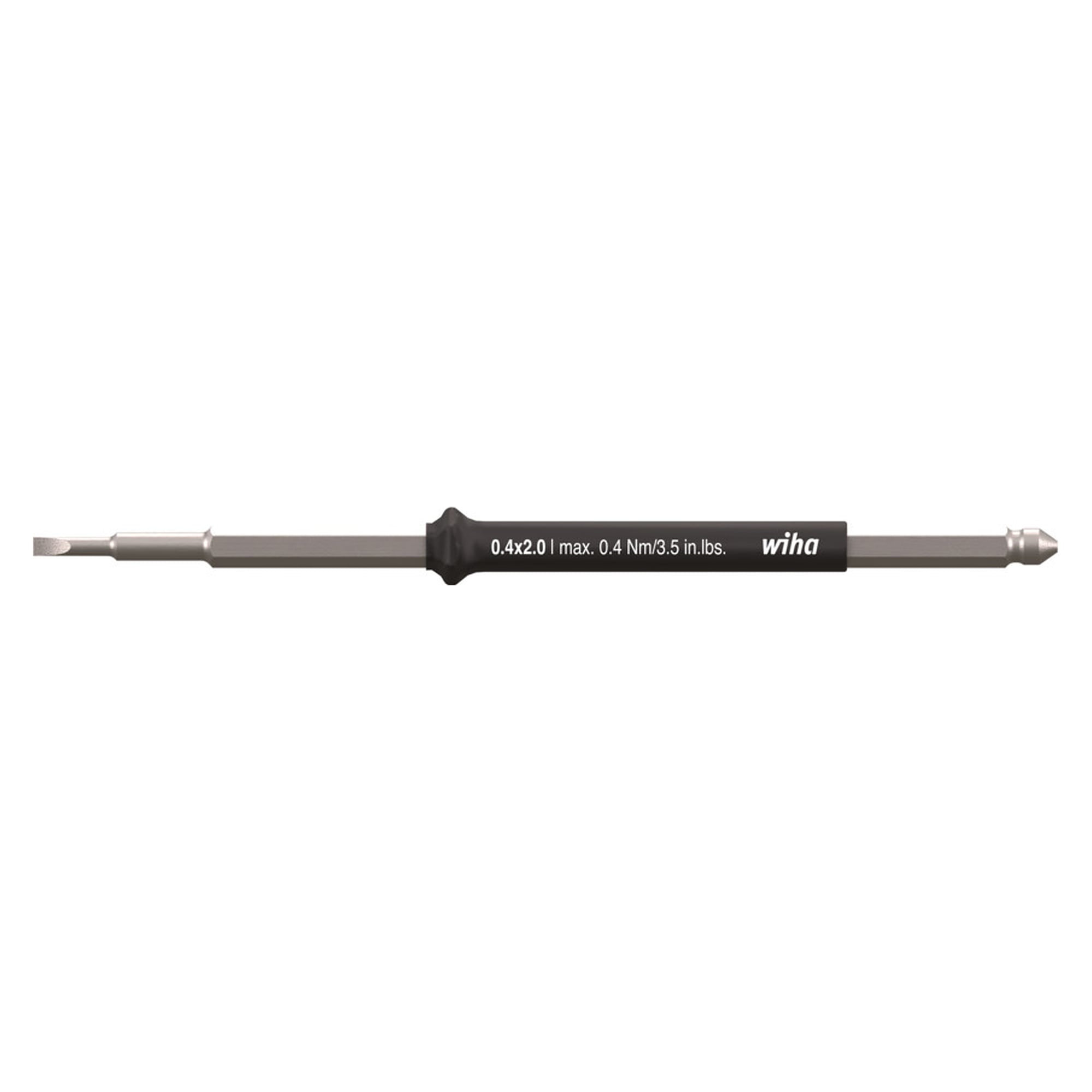 Wechselklinge Schlitz 2,0 mm für easyTorque, 110 mm, max. 0,4 Nm - Wiha 46879