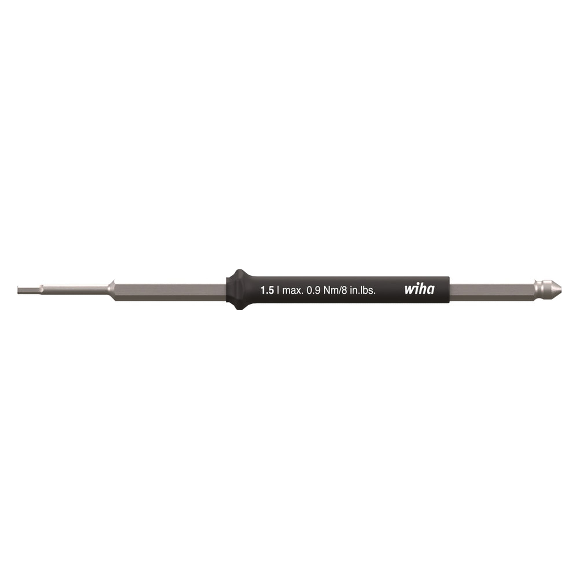 Lame interchangeable six pans 1,5 mm pour easyTorque, 100 mm, max. 0,9 Nm - Wiha 46945