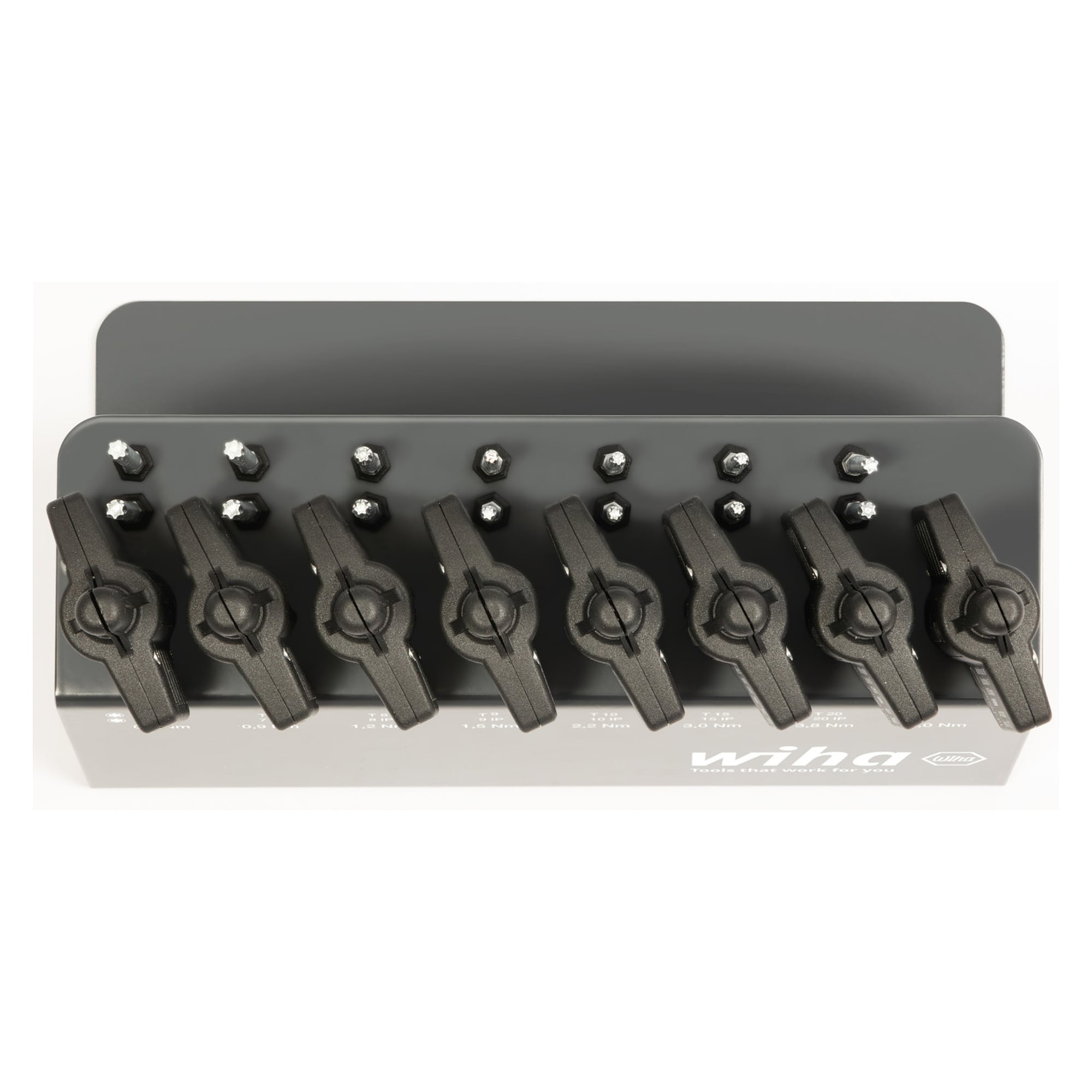 easyTorque Key Set Torx, TorxPlus 23-tlg. im Werkbankständer fest voreingestellt - Wiha 47198