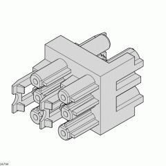 Bosch Rexroth 3842564097. POWER H-distributor (230 V)