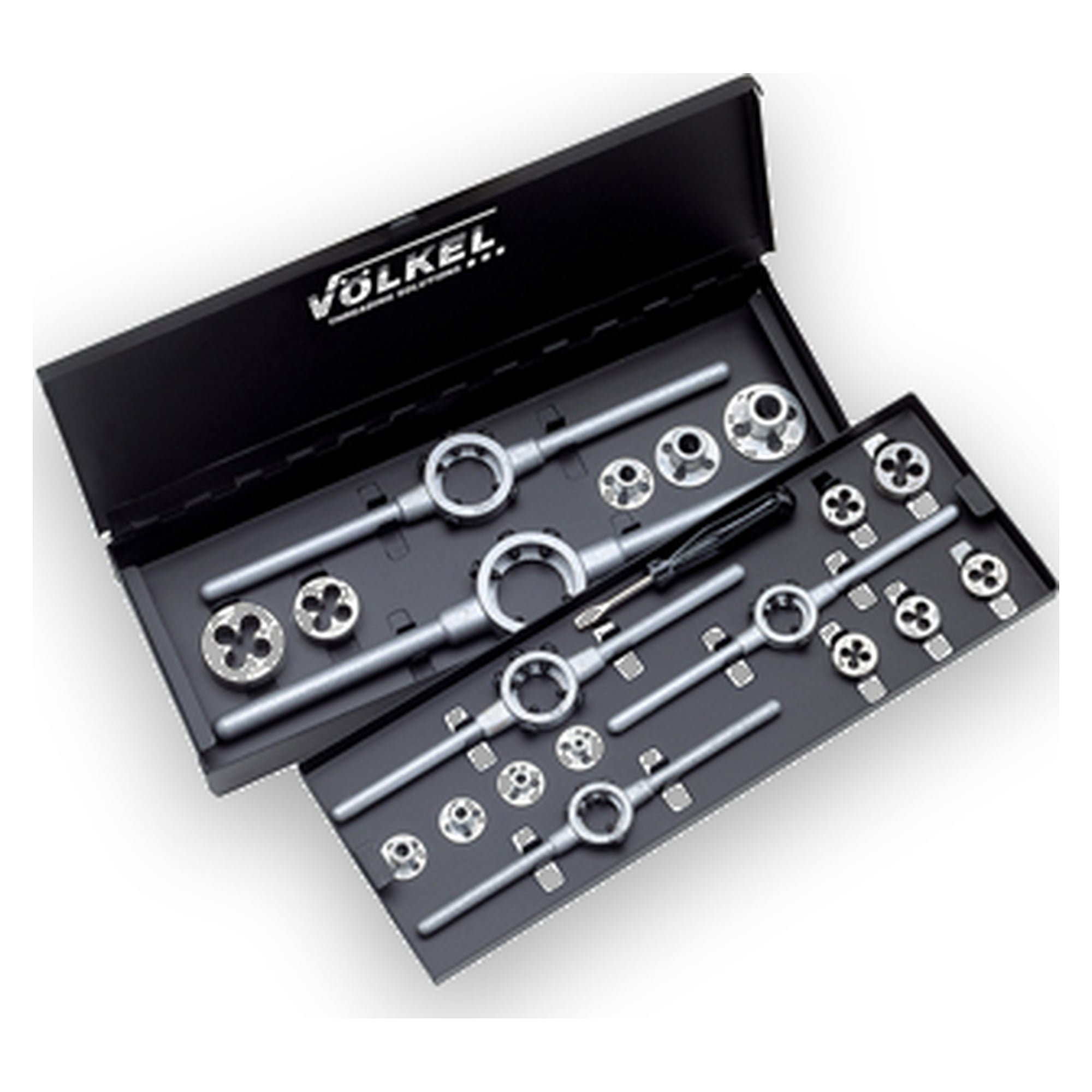 Assortment HSS-G Linksgewinde M 3 - 12 - Völkel 49598